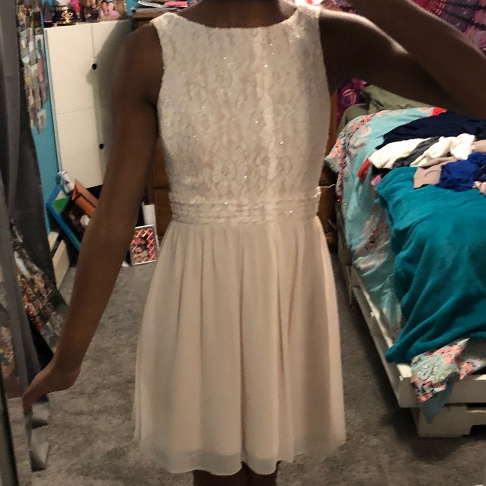 Cream Dress
